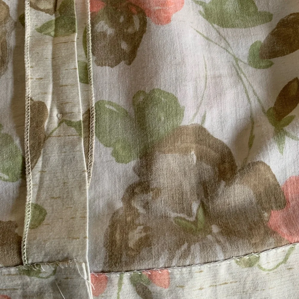 Women Vintage Floral sleeveless crop blouse shirt🌸 - Picture 8 of 12